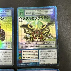 Digimon Card Old Game Set Of 14 Cards Japan - Image 6