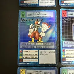 Digimon Card Old Game Set Of 14 Cards Japan - Image 7