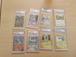 Job Lot Of Graded Pokemon Card x8 SLABS Bundle Psa 9 X 7 PSA 8 X1 - Image 1