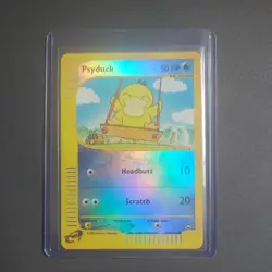 Psyduck Reverse Holo - 104/147 Aquapolis Pokémon Card - 2003 - Image 3