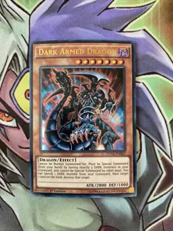 DUSA-EN067 Dark Armed Dragon Ultra Rare 1st Edition NM Yugioh Card - Image 1