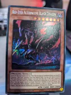 YuGiOh! Red-Eyes Alternative Black Dragon TN19-EN005 Secret Rare - Image 1