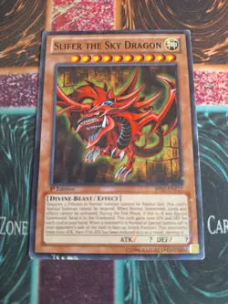 Yu-Gi-Oh! Slifer the Sky Dragon BP02-EN127 Shatterfoil 1st Edition MP - Image 9