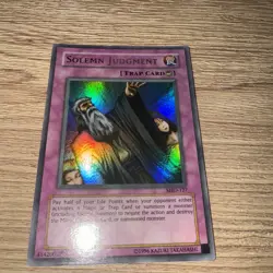 Solemn Judgment MRD-127 MP Ultra Rare Metal Raiders Unlimited Edition Yu-Gi-Oh - Image 3