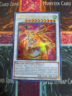 Yu-Gi-Oh! TCG Dragunity Knight - Ascalon CYHO-EN033 Ultra Rare 1st Edition NM - Image 5