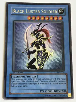 1st Edition Black Luster Soldier - SYE-024 - YuGiOh! Yugi Evolution - Ultra Rare - Image 3
