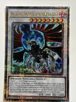 Yu-Gi-Oh! Black-Winged Dragon 1st Ed. MP24-EN028 Quarter Century Rare NM - Image 1