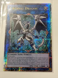Yugioh Firewall Dragon Quarter Century Rare TN23-EN008 Near Mint (5) - Image 4