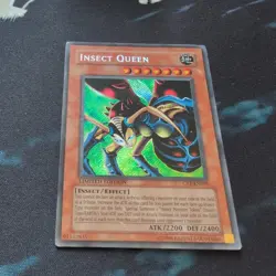 Yu-Gi-Oh Insect Queen Secret Rare Card CT1-EN005 Limited Edition - Image 2
