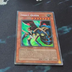 Yu-Gi-Oh Insect Queen Secret Rare Card CT1-EN005 Limited Edition - Image 5