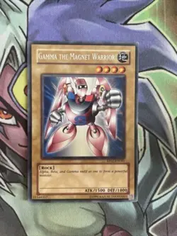 RP02-EN091 Gamma The Magnet Warrior Rare Unlimited Edition NM Yugioh Card - Image 3