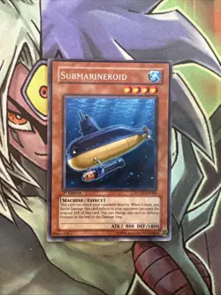 POTD-EN008 Submarineroid Rare 1st Edition NM Yugioh Card - Image 1