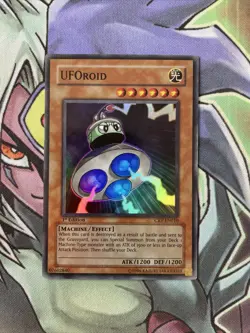 CRV-EN010 Uforoid Super Rare 1st Edition NM Yugioh Card - Image 1