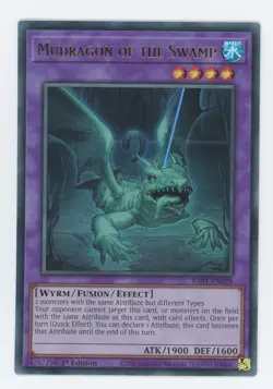 Yugioh RA01-EN028 Mudragon of the Swamp Ultra Rare 1st Edition NM/LP - Image 2