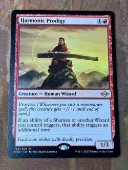 1x HARMONIC PRODIGY - Modern Horizons - MTG - Magic the Gathering - Image 1