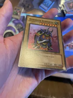 Yu-Gi-Oh! Garnecia Elefantis Metal Raiders MRD-125 1st ed Vintage Super LP/MP - Image 4