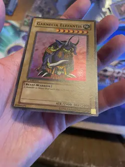 Yu-Gi-Oh! Garnecia Elefantis Metal Raiders MRD-125 1st ed Vintage Super LP/MP - Image 5