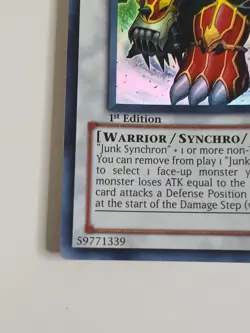 YuGiOh! Junk Berserker EXVC-EN037 1st Edition Secret Rare - Image 2