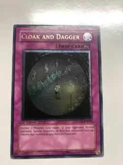USA Seller Yugioh  Cloak and Dagger STON-EN059 Ultimate Rare 1st Editon  LP - Image 1