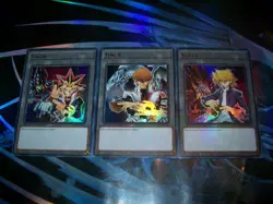 3 Card Token Set Yami Kaiba Joey Limited Edition Ultra Rare LDK2 Yu-Gi-Oh! - Image 2