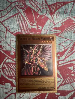 Yugioh Breaker The Magical Warrior GOLD ULTIMATE Waifu Card Girl Holo Anime YCS - Image 6