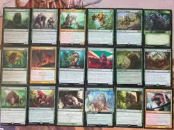 MTG EDH Custom Commander Deck: Slinza, The Spiked Stampede - RG Beasts - Image 10