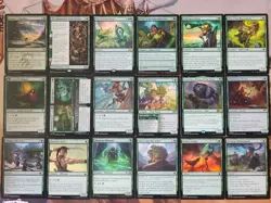 MTG EDH Custom Commander Deck: Slinza, The Spiked Stampede - RG Beasts - Image 2