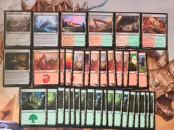 MTG EDH Custom Commander Deck: Slinza, The Spiked Stampede - RG Beasts - Image 6
