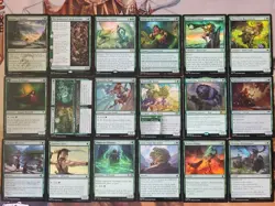 MTG EDH Custom Commander Deck: Slinza, The Spiked Stampede - RG Beasts - Image 8