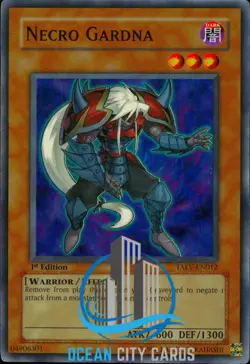 Yugioh Necro Gardna TAEV-EN012 1st Edition Super Rare - Image 1