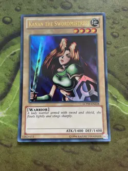 LCYW-EN228 YUGIOH KANAN THE SWORDMISTRESS ULTRA RARE - Image 1
