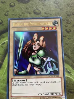 LCYW-EN228 YUGIOH KANAN THE SWORDMISTRESS ULTRA RARE - Image 2