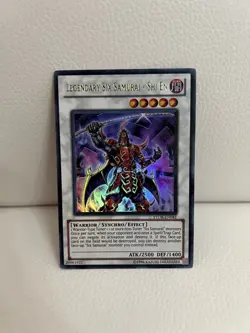 Yu-Gi-Oh Legendary Six Samurai - Shi En STOR-EN041 Ultra Rare Near Mint Card - Image 1