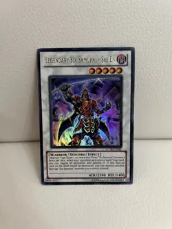 Yu-Gi-Oh Legendary Six Samurai - Shi En STOR-EN041 Ultra Rare Near Mint Card - Image 3