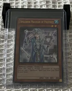 Spellbook Magician of Prophecy REDU-EN015 Ultimate Rare Holo 1st Edition Yugioh - Image 3
