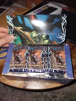 Magic The Gathering MtG Stronghold Booster Pack - Mox Diamond or Sliver Queen ?! - Image 1