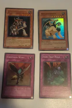 YU-GI-OH! LOT OF 4 1996 YUGIOH CARDS HOLO #9 - Image 3
