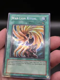 Super War-Lion & War-Lion Ritual SECRET Rare PP02-EN001 PP02-EN002 YUGIOH MP VLP - Image 13