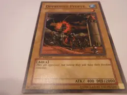 Yugioh! Oppressed People 1st Edition MFC-002 - Image 1