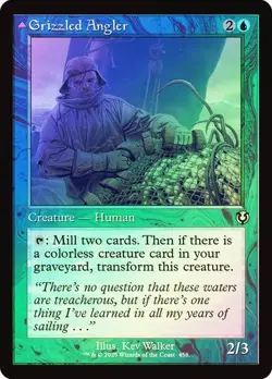 Grizzled Angler (Retro Foil) - Uncommon - INR - Magic MTG NM - Image 4