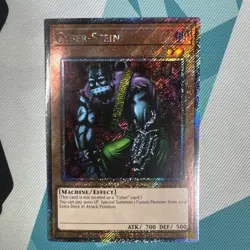 1x Yu-Gi-Oh! Cyber-Stein RA03-EN146 Platinum Secret Rare 1st Edition Near Mint - Image 1