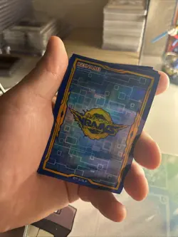 Yugioh LINK VRAINS Blue OCG Sleeves 15x Gem Mint - Image 2