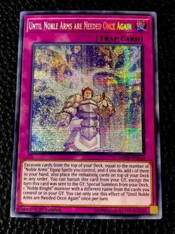 Until Noble Arms Are Needed Once Again MP19-EN225 Yugioh 1st Secret Rare - Image 1