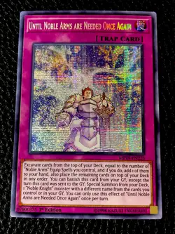 Until Noble Arms Are Needed Once Again MP19-EN225 Yugioh 1st Secret Rare - Image 3