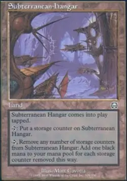 MTG magic cards 2x Subterranean Hangar Mercadian Masques Light Play, English - Image 2