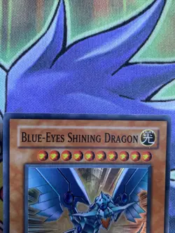MOV-EN001 Blue-Eyes Shining Dragon Super Rare  NM Yugioh Card - Image 6