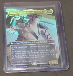 Oloro, Ageless Ascetic Secret Lair Drop Foil Borderless . - Image 1