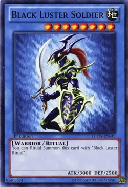 Black Luster Soldier - LCYW-EN046 - Common - 1st Edition NM YuGiOh!  Legendary C - Image 1