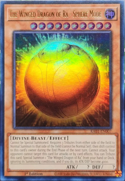 The Winged Dragon of Ra - Sphere Mode RA01-EN007 Ultra Rare 1st Edition YuGiOh - Image 2