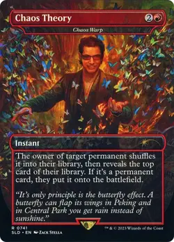 Chaos Theory ( Chaos Warp ) ~ Secret Lair [ NearMint ] [ Magic MTG ] - Image 1